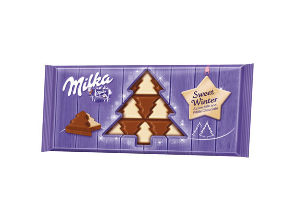 MILKA VÁNOČNÍ ČOKOLÁDA