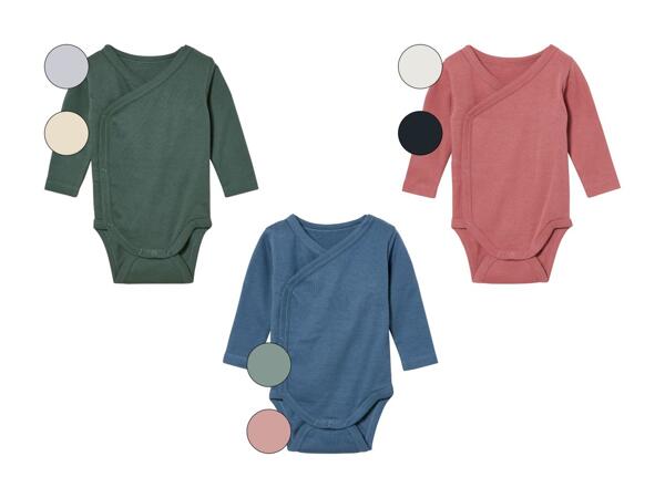 Bodys à langer pour bébé, set de 3