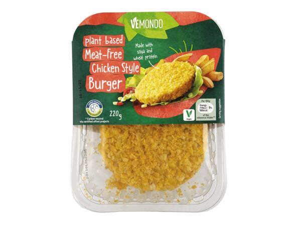 Vegan Chicken Style Burger
