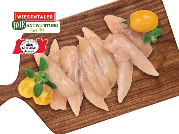 Frische Tierwohl Maishendl Innenfilets