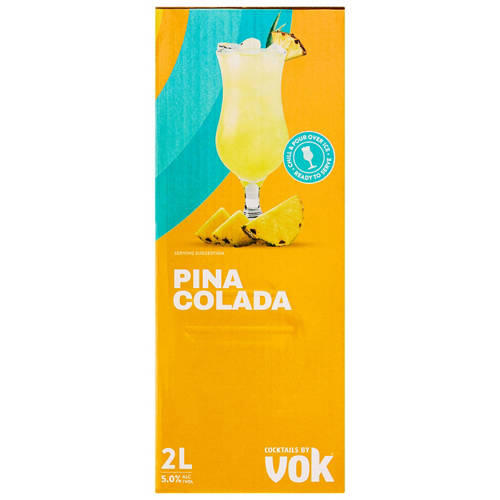 Pina Colada Ready to Serve Cocktail 2L