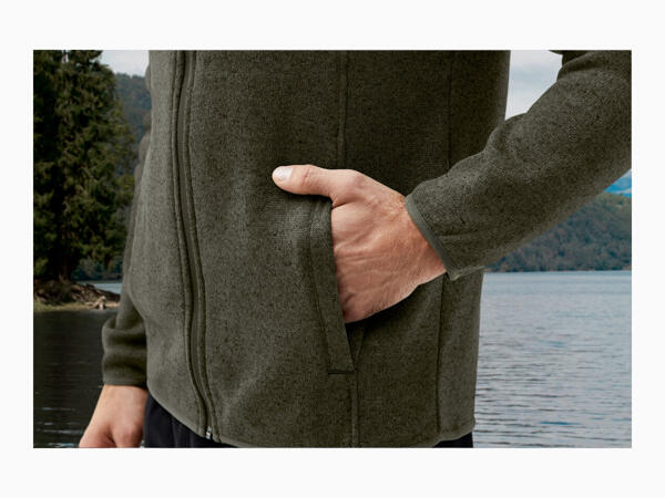 Crivit Fleece Fishing Jacket