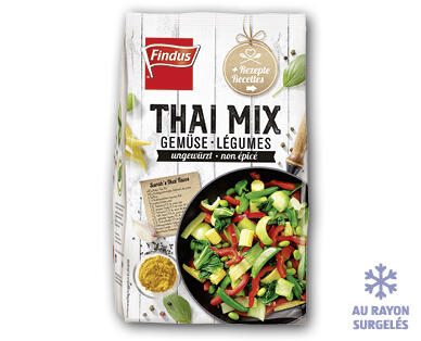 FINDUS(R) Poêlée de légumes thaï