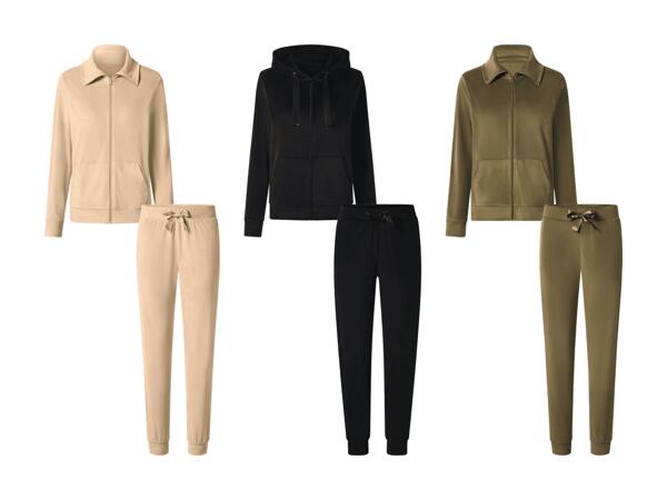 Tenue d'intérieur en velours, 2 pièces