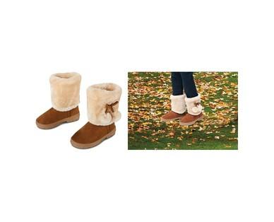 Lily & Dan Girls' Cozy Boots