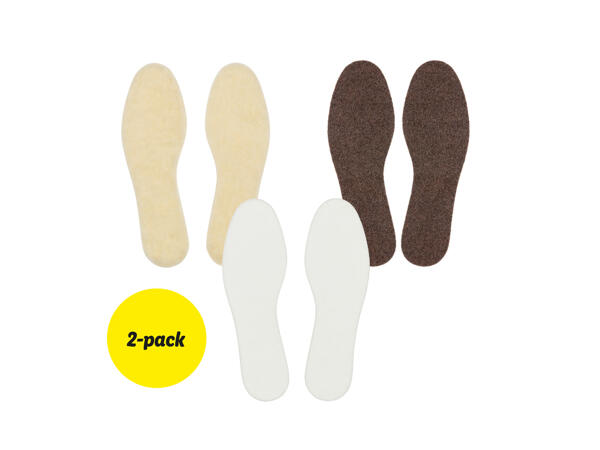 Komfortsula av fiberduk, 2-pack