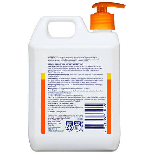 Sunscreen SPF50+ 1L
