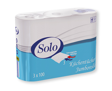 Papier ménage "Rouleaux Jumbo" SOLO