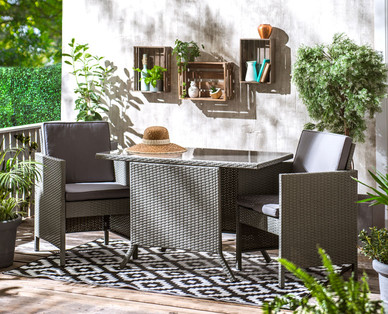 GARDENLINE Lounge-Set, 3-teilig