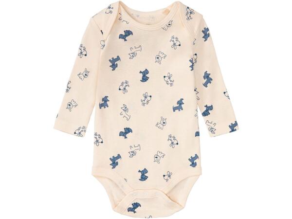 Boys' Long-Sleeve Bodysuits