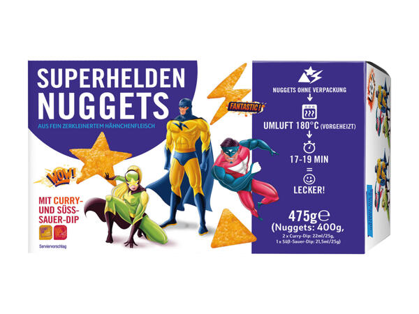 Superhelden Nuggets
