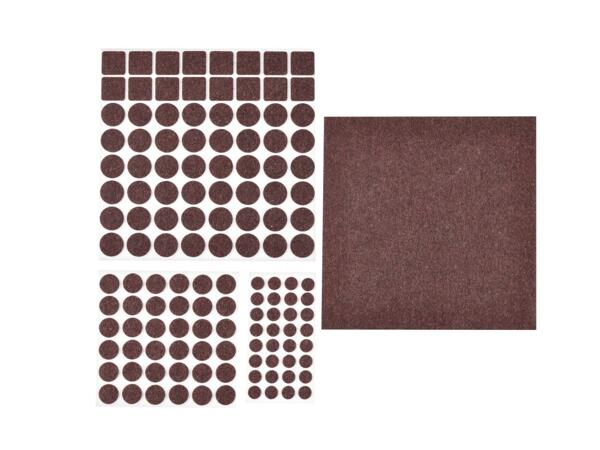 Pad set or furniture glider set