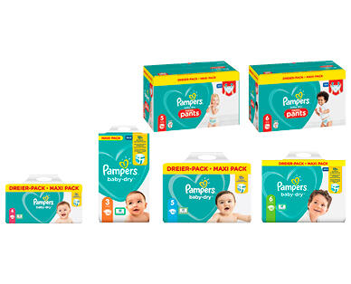 PAMPERS(R) PANNOLINI/MUTANDINE BABY DRY, CONFEZIONE MAXI
