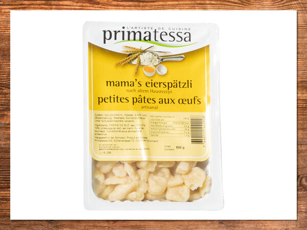 Spätzle all'uovo della mamma