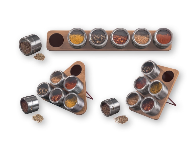 ERNESTO Magnetic Herb and Spice Rack