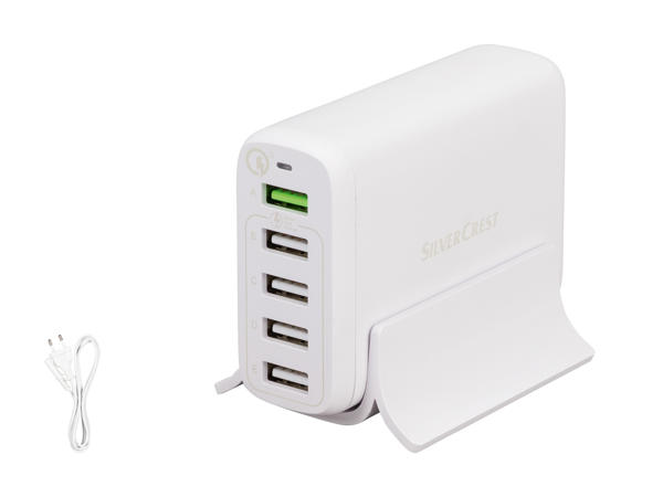 SILVERCREST(R) USB-ladestation