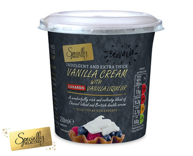 Specially Selected Vanilla Cream with Luxardo Vanilla Liqueur