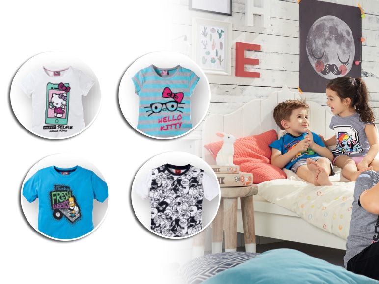 Girls' or Boys' Character Shortie Pyjamas