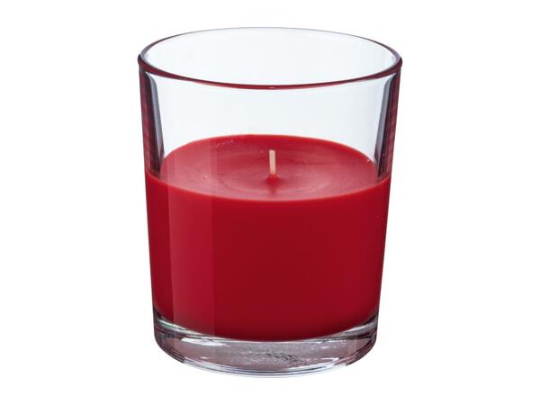 Livarno Home Large Scented Candle - Apple & Cinnamon