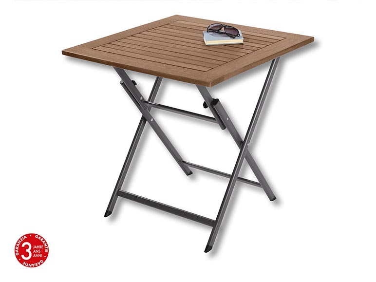 Table de jardin pliante