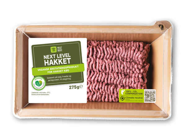 Vegansk burger eller hakket