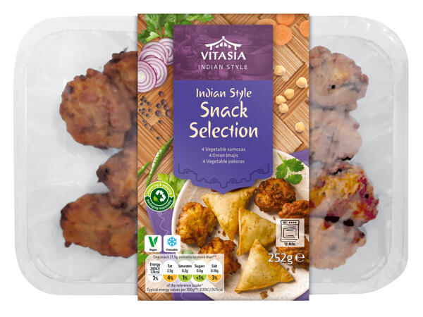 Vitasia Indian-Style Snack Selection