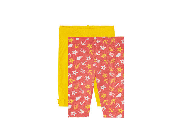 Caprileggings, 2-pack