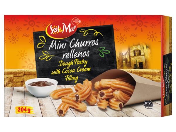 Churros med kakaokräm