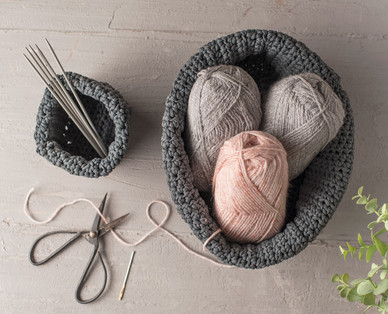 Handstrickgarn, exklusiv
