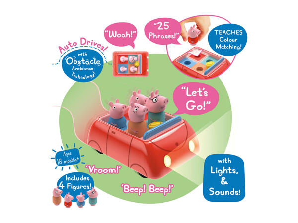 Wow Stuff Peppa Pig's Clever Car