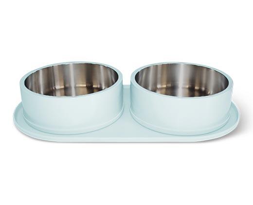 Heart to Tail Pet Mat and Bowls