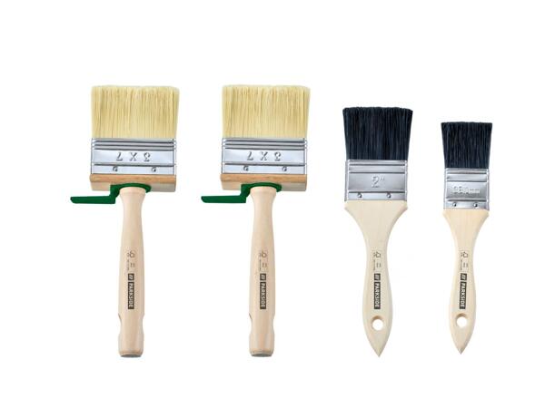 Paintbrush set, 4 or 8 pieces