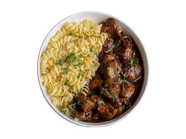 Frisches Rindsgulasch gewürfelt