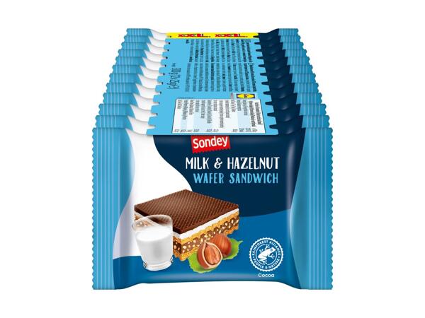 XXL Milky Hazelnut Wafer Slices
