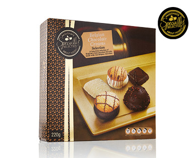 SPECIALLY SELECTED BELGIAN CHOCOLATE CREAMS 220G