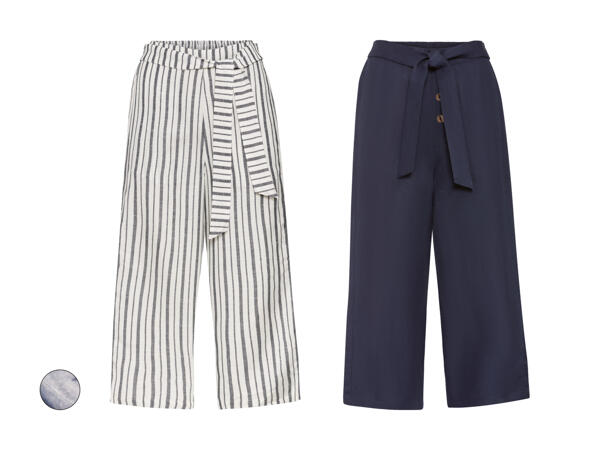 Leinen-Culotte