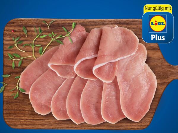 Frische Karree-Steaks extra dünn
