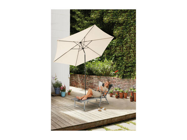 Florabest Aluminium Sunlounger
