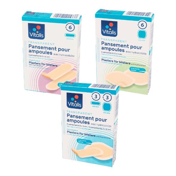 VITALIS(R) 				Pansements pour ampoules