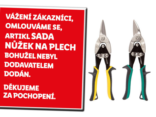 SADA NŮŽEK NA PLECH