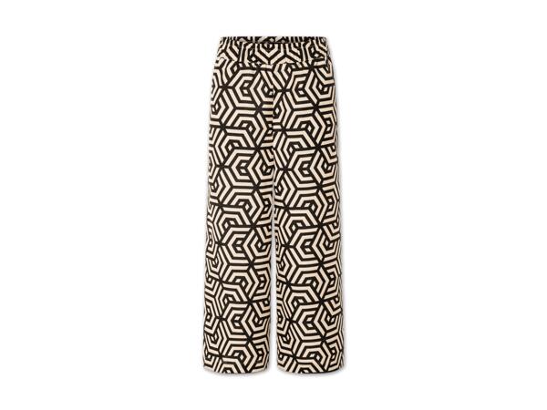 Damen Leinen-Culotte