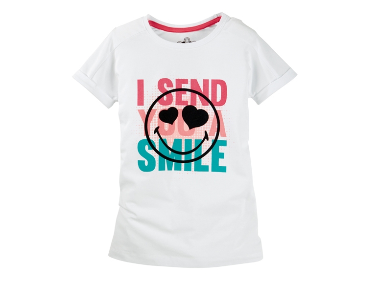 Girls' "Smiley" T-Shirt