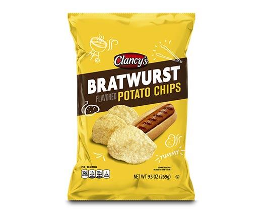 Clancy's 
 Beer or Bratwurst Potato Chips