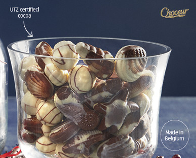 CHOCEUR BELGIAN SEASHELLS 250G OR TRUFFLES 165G