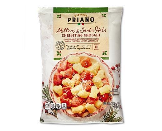 Priano 
 Stars and Trees or Mittens and Hats Christmas Gnocchi