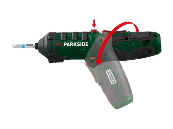 PARKSIDE(R) Batteridreven skruetrækker 4 V