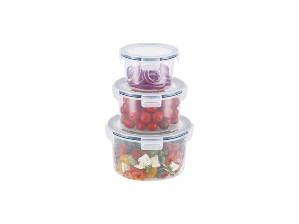 Food Storage Container Set, 3 Pieces