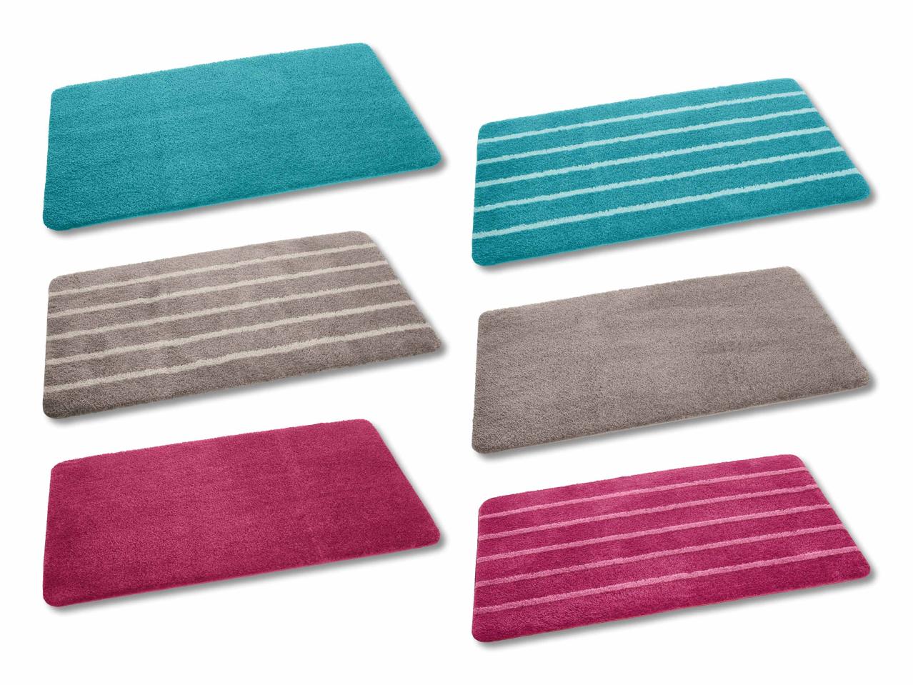 Tappeto per bagno in microfibra