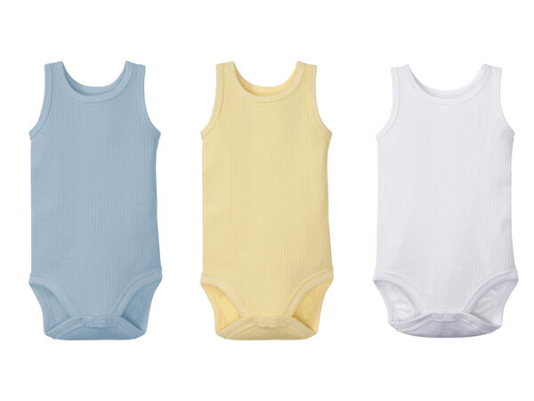 Sleeveless Baby Bodysuits