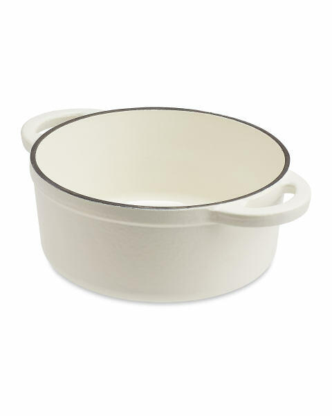 3 Piece Cream Cast Iron Set